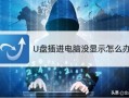 优盘插在电脑上没有显示-(优盘插在电脑上没有显示文件)