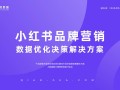 2022小红书品牌营销数据优化决策解决方案