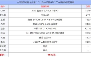 i5电脑配什么显卡（i5 10400f 最高配什么显卡）