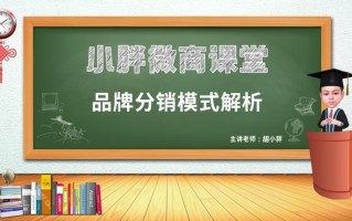 微商品牌运营：微商品牌分销模式解析 - 新零售品牌起盘课堂