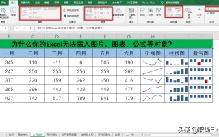 辅助功能快捷键变灰色（Excel插入图片图表按钮成灰色）