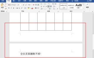 无法删除word空白页（为什么word里面的空白页删除不掉）