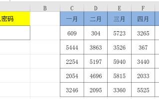 表格怎么设置密码（Excel条件格式设置表格密码）