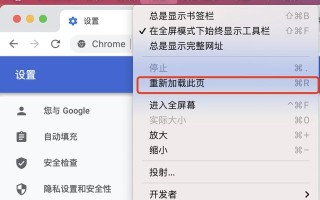 苹果电脑怎样设置快捷键（苹果MAC上如何使用F5刷新网页）