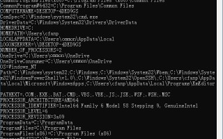 windows环境变量生效命令（windows 10 环境变量设置）