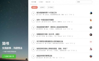 简书创始人与简书的成长发展小记