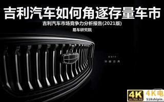 吉利汽车市场竞争力分析报告2021版