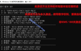 一键w10激活工具怎么用（win10激活工具一键永久激活的方法）
