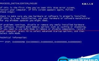 电脑开机蓝屏停机码0x0000006b的解决办法