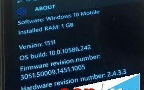 Win10 Mobile build 10586.242提前上手体验