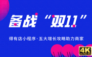 “双11”来临，电商该怎么玩？分享五大增涨攻略，玩转小程序私域流量！