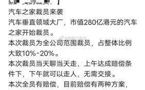 网传汽车之家裁员比例高达20%，汽车之家回应：正常调整优化