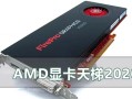 amd显卡排名天梯图（amd显卡天梯排行榜2021）