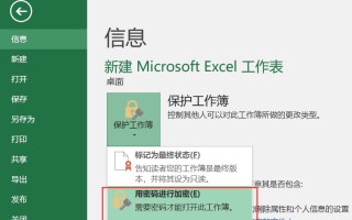 表格加密怎么设置（excel表格能单独加密吗）