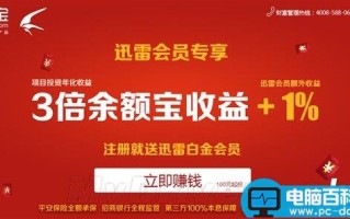 迅雷联合网利宝推理财产品：3倍余额宝收益+1%