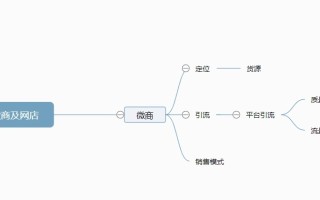 微商微店销售的运营模式