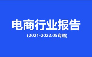 2021-2022电商行业专题研究分析报告136份