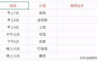 excel两列数据合并一列（excel表格如何快速将两列数据合并）