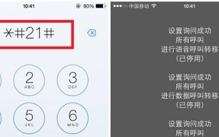 iphone呼叫转移怎么设置（苹果手机怎么设置单独的呼叫转移）