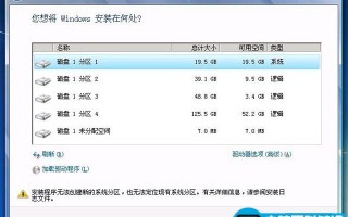 win7系统里无法选择第一分区，小编告诉您怎么了