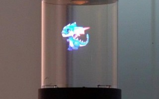透明显示屏的原理（SONY展出圆柱型透明式显示屏）