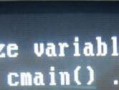 U盘启动显示Initialize variable space... Starting cmain()...报错解决方案