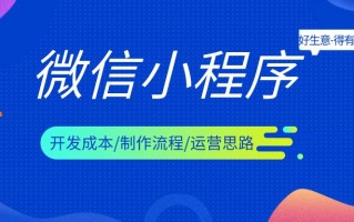 【详细教程】小程序的开发流程、开发成本及运营策略