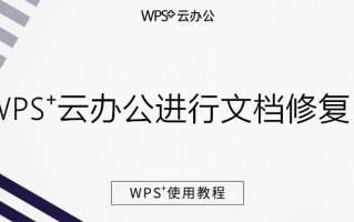wps修复文档（wps中的文档如何修复）