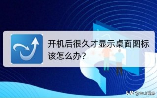 怎么打开桌面图标设置（开机很久才出桌面图标咋办）