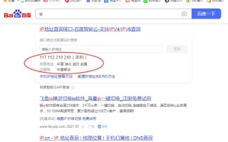 电脑查ip地址命令（如何查询电脑在互联网与局域网中的ip地址）