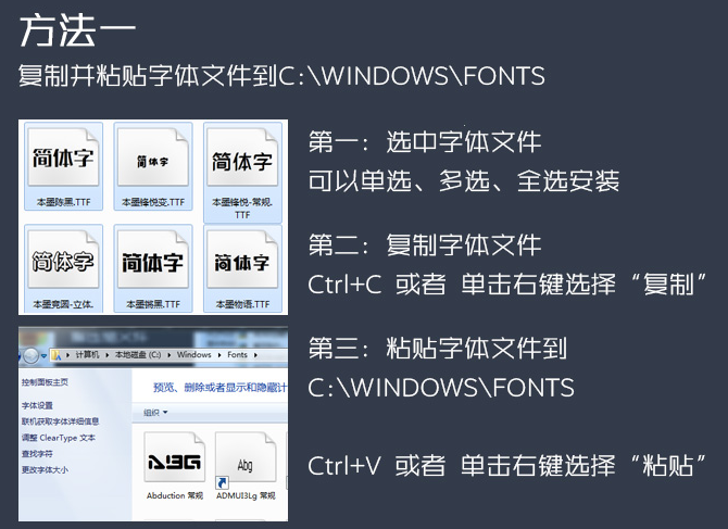 字体怎么安装到电脑上（如何在免费电脑上安装字体）-第3张图片-90博客网