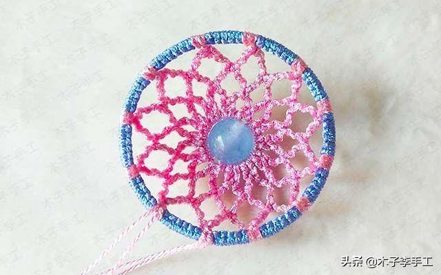 镂空香囊挂件的详细编织图解,步骤太多,保存下来慢慢看哦-第35张图片-90博客网 镂空香囊挂件的详细编织图解,步骤太多,保存下来慢慢看哦-第35张图片-90博客网