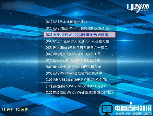 电脑开机密码忘记后利用U极速U盘启动盘修改登录密码方法图解-第3张图片-90博客网 电脑开机密码忘记后利用U极速U盘启动盘修改登录密码方法图解-第3张图片-90博客网
