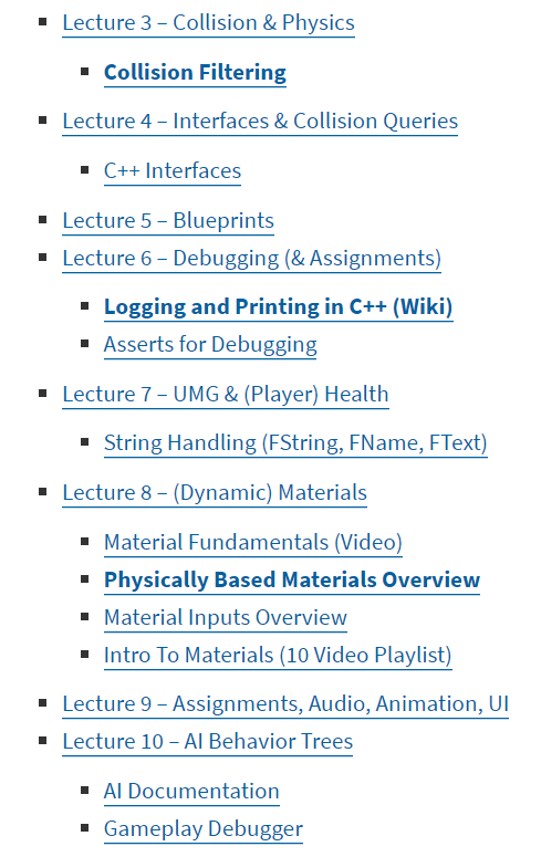 用C++和虚幻引擎开发视频游戏，斯坦福CS193u课程公开-第4张图片-90博客网