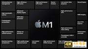 苹果正式发布自研芯片M1！5nm “32核心”、花式吊打Intel-第16张图片-90博客网
